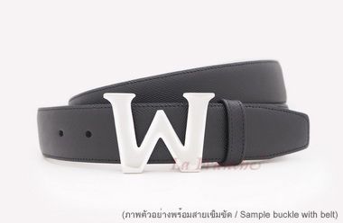 w font stainless steel buckle